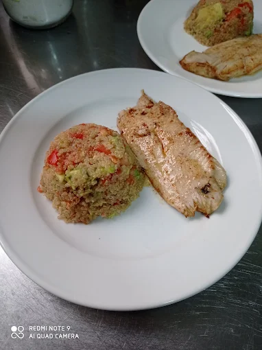 Plato principal preparado en IG Vida Residencia